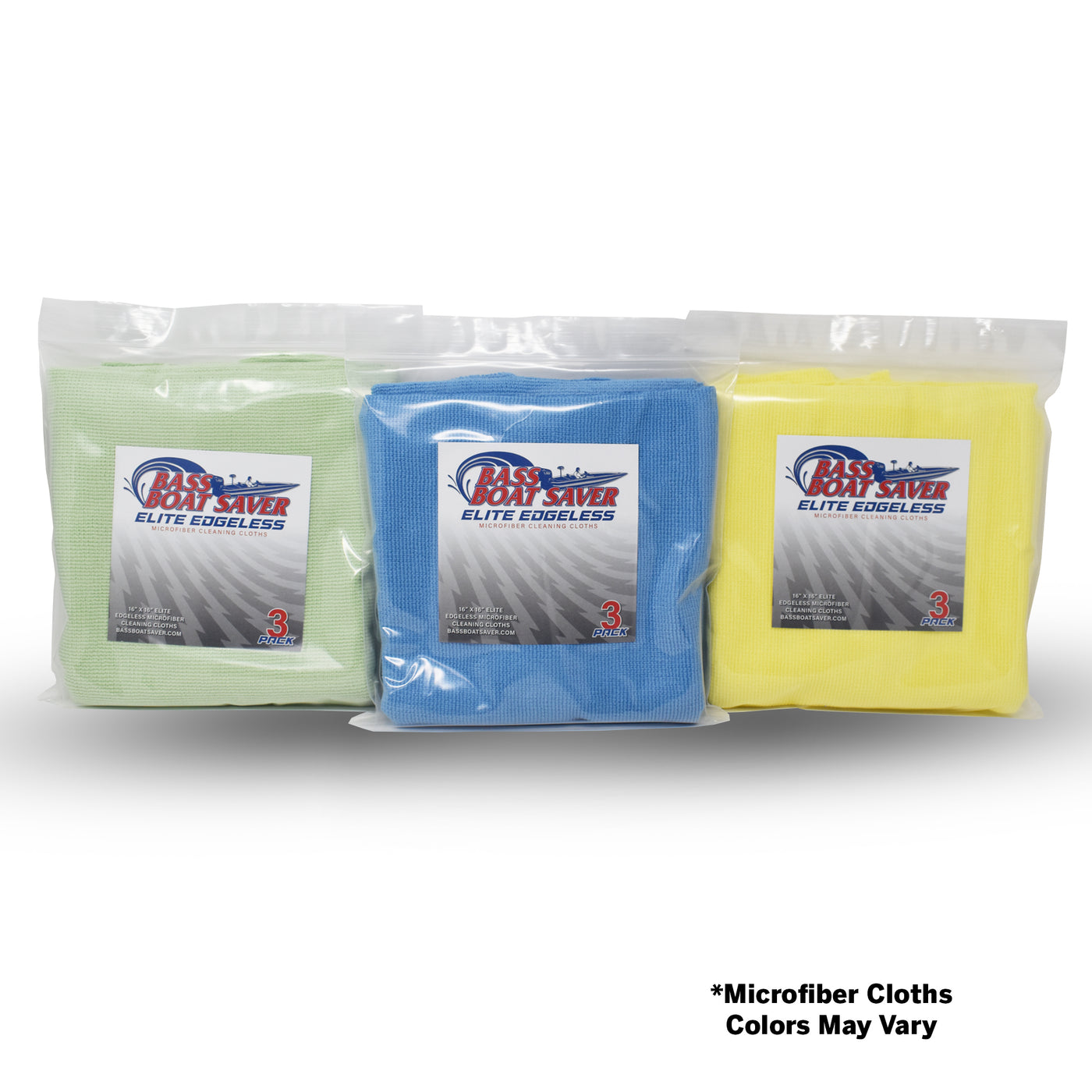 Elite Edgeless Microfiber Cleaning Cloths - 3 pack