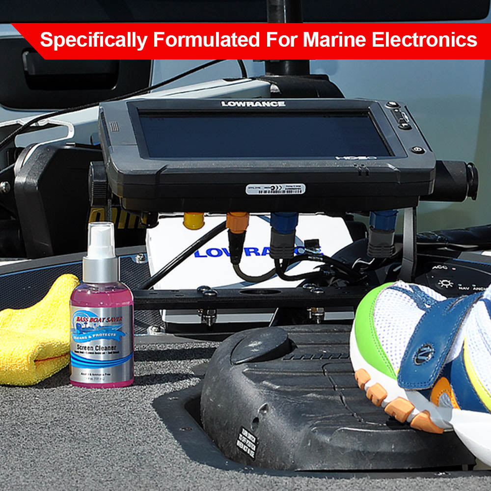 Screen Cleaner and Protectant with PTEF - Use on all marine electronics